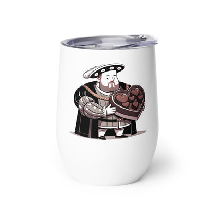 Henry VIII’s Guide to Love: What Not To Do Wine tumbler