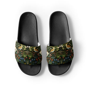 Medieval Unicorn Women's slides