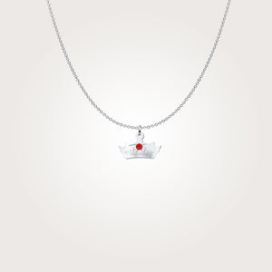 "Build A Crown" Birthstone Sterling Silver Necklace