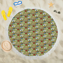 Catherine of Aragon Andalucian Princess Circular Beach Shawl 59"x 59"