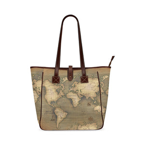 Old Map Classic Tote Bag