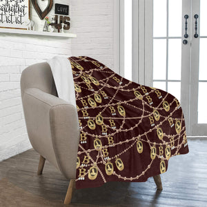Anne Boleyn B Necklace Ultra-Soft Micro Fleece Blanket 40"x50"