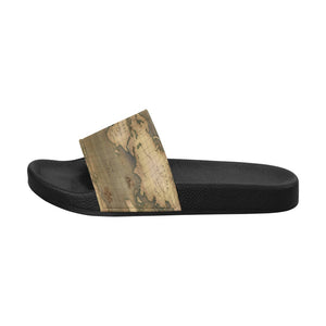 Old Map Women's Slide Sandals