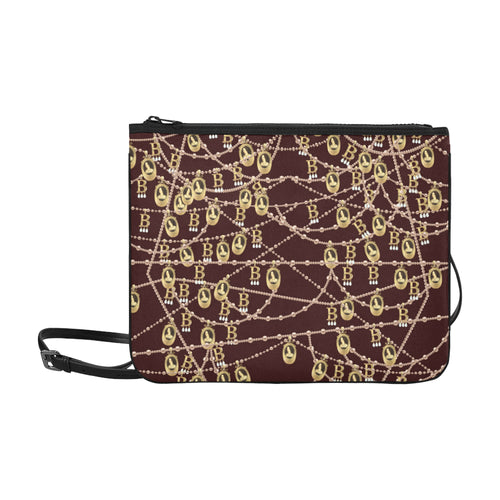Anne Boleyn Portrait Pouch Slim Clutch Bag