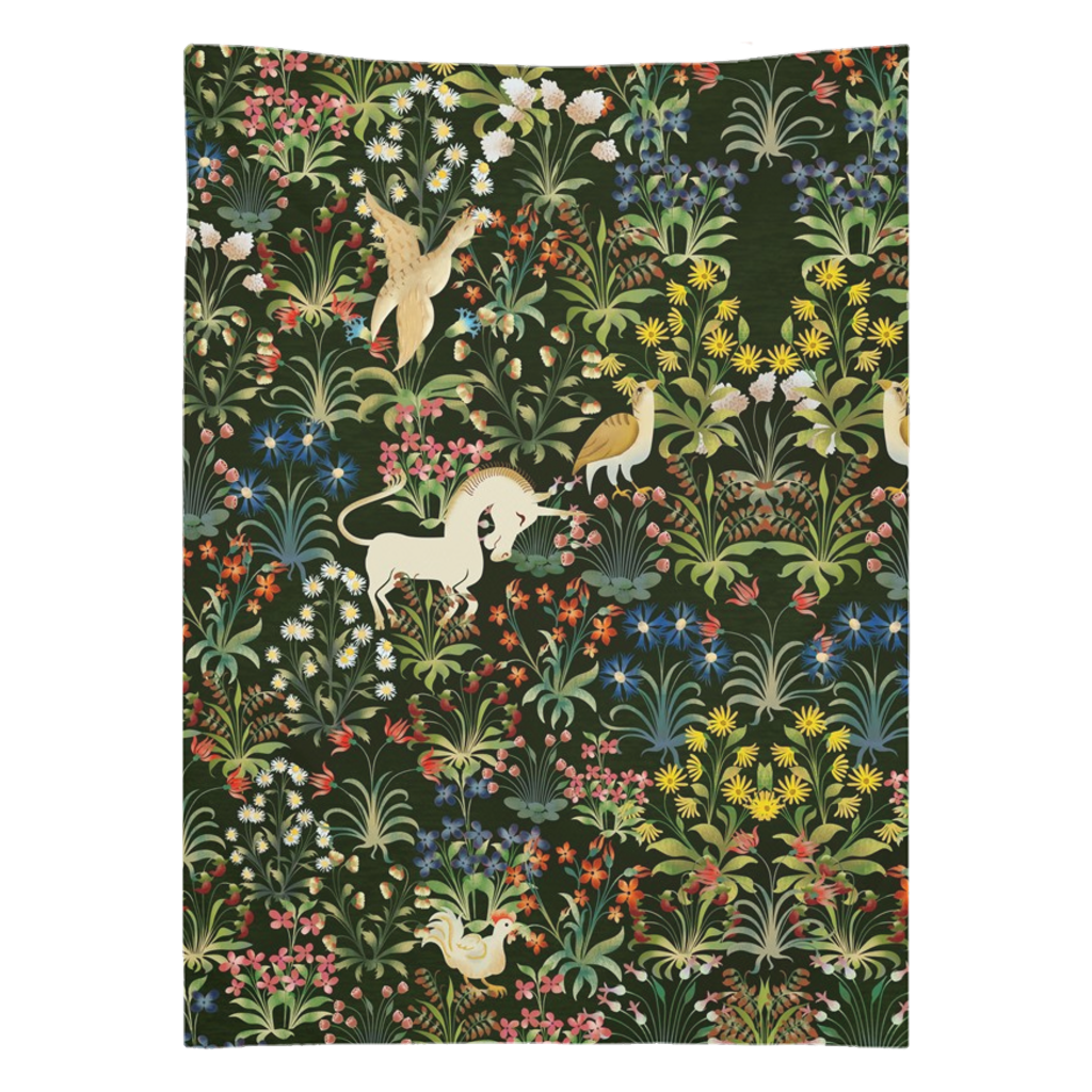 Medieval Unicorn Tapestry