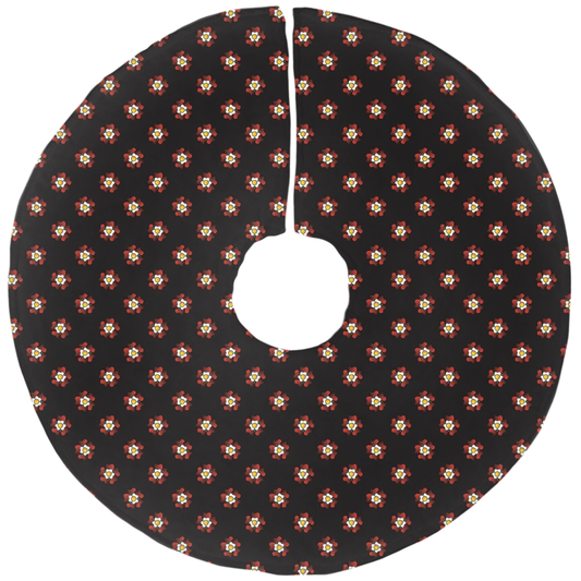 Tudor Rose Christmas Tree Skirt