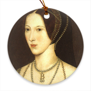 Anne Boleyn Porcelain Ornaments