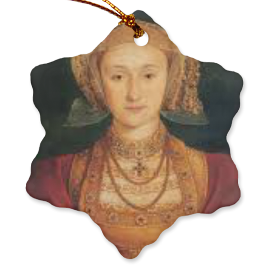 Anne of Cleves Porcelain Ornament