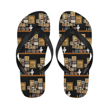 Six Wives Portrait Flip Flops