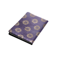 Purple and Gold Roses B5 Journal Notebook