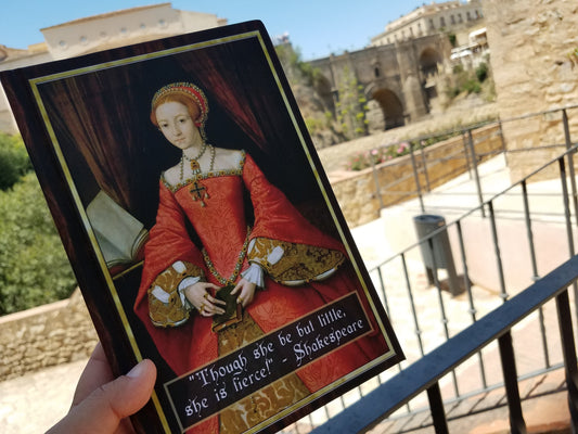 Fierce Tudor Women Journal filled with quotes