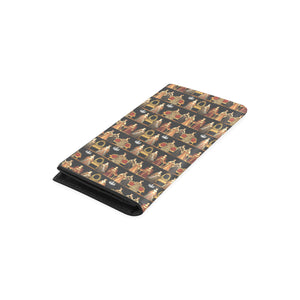 Six Wives Women's Leather Wallet