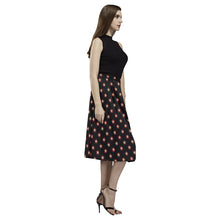 Tudor Rose Long Crepe Skirt