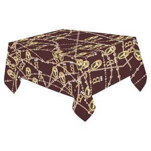Anne Boleyn Cotton Linen Tablecloth 52"x 70"