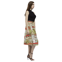 Medieval Long Crepe Skirt