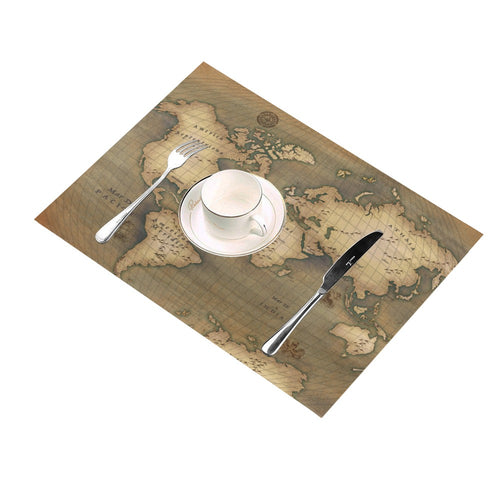 Old Map Placemat 14’’ x 19’’ (Six Pieces)