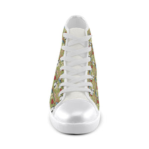 Catherine of Aragon Andalucian Princess Women's High Top Canvas Shoes