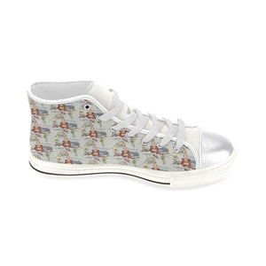 Anne of Cleves Women's Classic High Top Canvas Shoes
