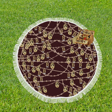 Anne Boleyn Portrait Circular Beach Shawl