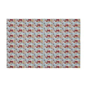 Katherine Parr Cotton Linen Tablecloth 60" x 90"