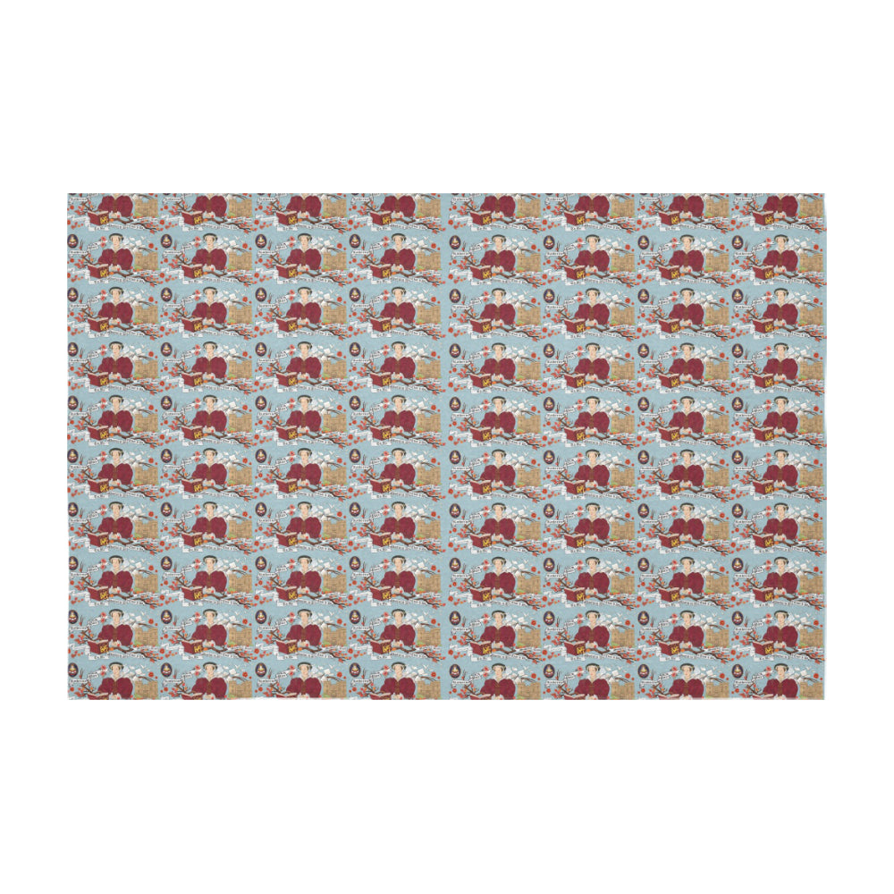 Katherine Parr Cotton Linen Tablecloth 60