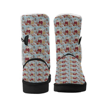 Katherine Parr Unisex Single Button Snow Boots