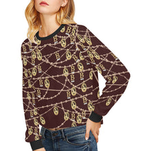 Anne Boleyn Crop Pullover Sweatshirt