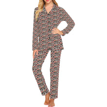 Medieval Village Women's Long Pajama Set