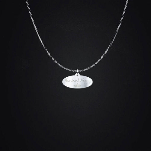 The Most Happy Sterling Silver Necklace