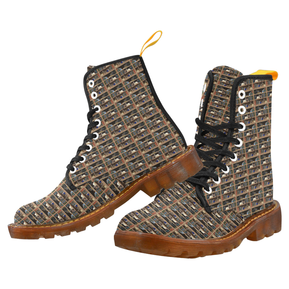 Cats+Books Boots For Women