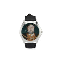 Henry VIII Women's Classic Leather Strap Watch