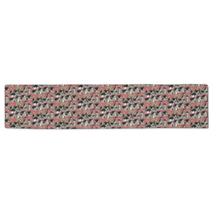 Medieval Village Table Runner