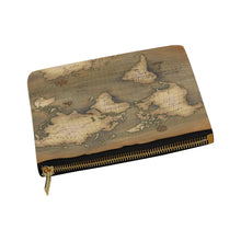 Old Map Carry-All Pouch 8''x 6''