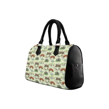 English Garden Boston Handbag