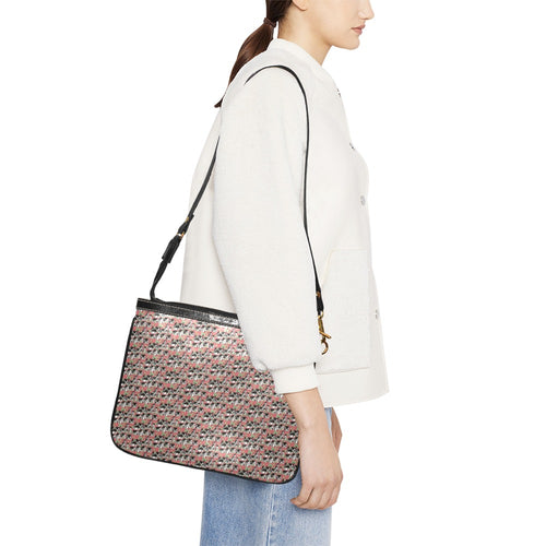 Medieval Village Small Shoulder Bag