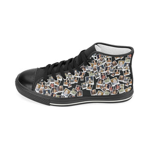 Elizabeth I High Top Canvas Sneakers