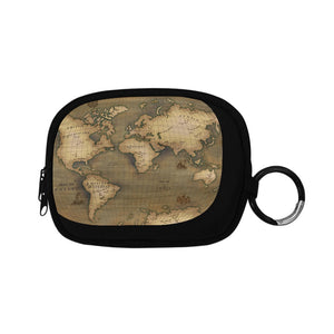 Old Map Coin Purse