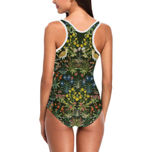 Medieval Unicorn Tapestry One Piece Swimsuit