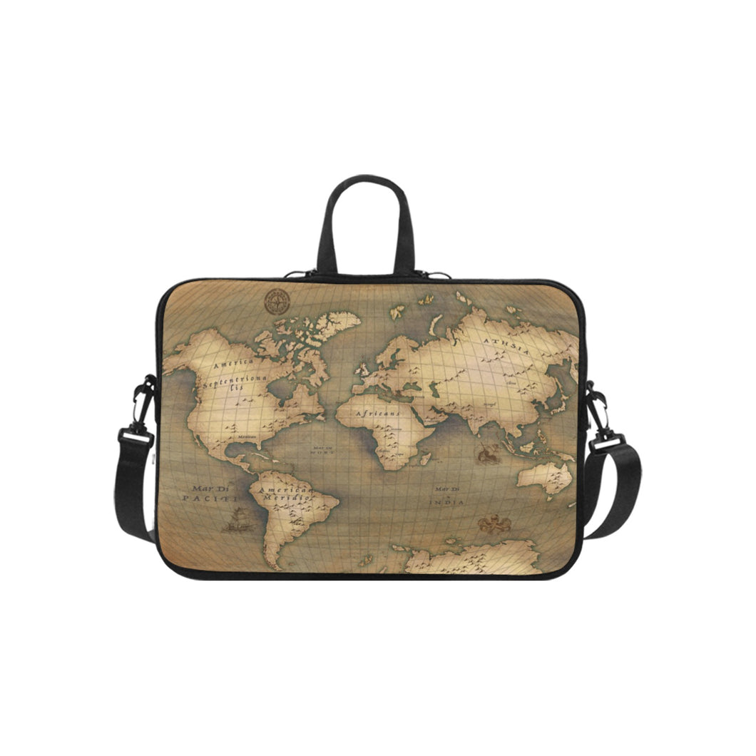 Old Map Laptop Handbag 13