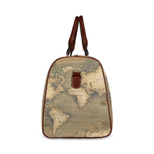 Old Map Waterproof Travel Bag (Small)