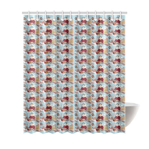 Katherine Parr Shower Curtain 72"x84"