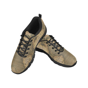 Old Map Women's Breathable Running Shoes