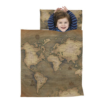 Old Map Kids' Sleeping Bag