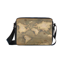 Old Map Classic  Nylon Crossbody Bag
