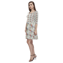 Anne of Cleves Half-Sleeve Skater Dress