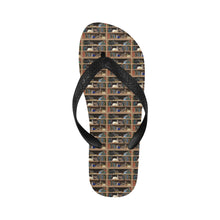 Cats Plus Books Flip Flops