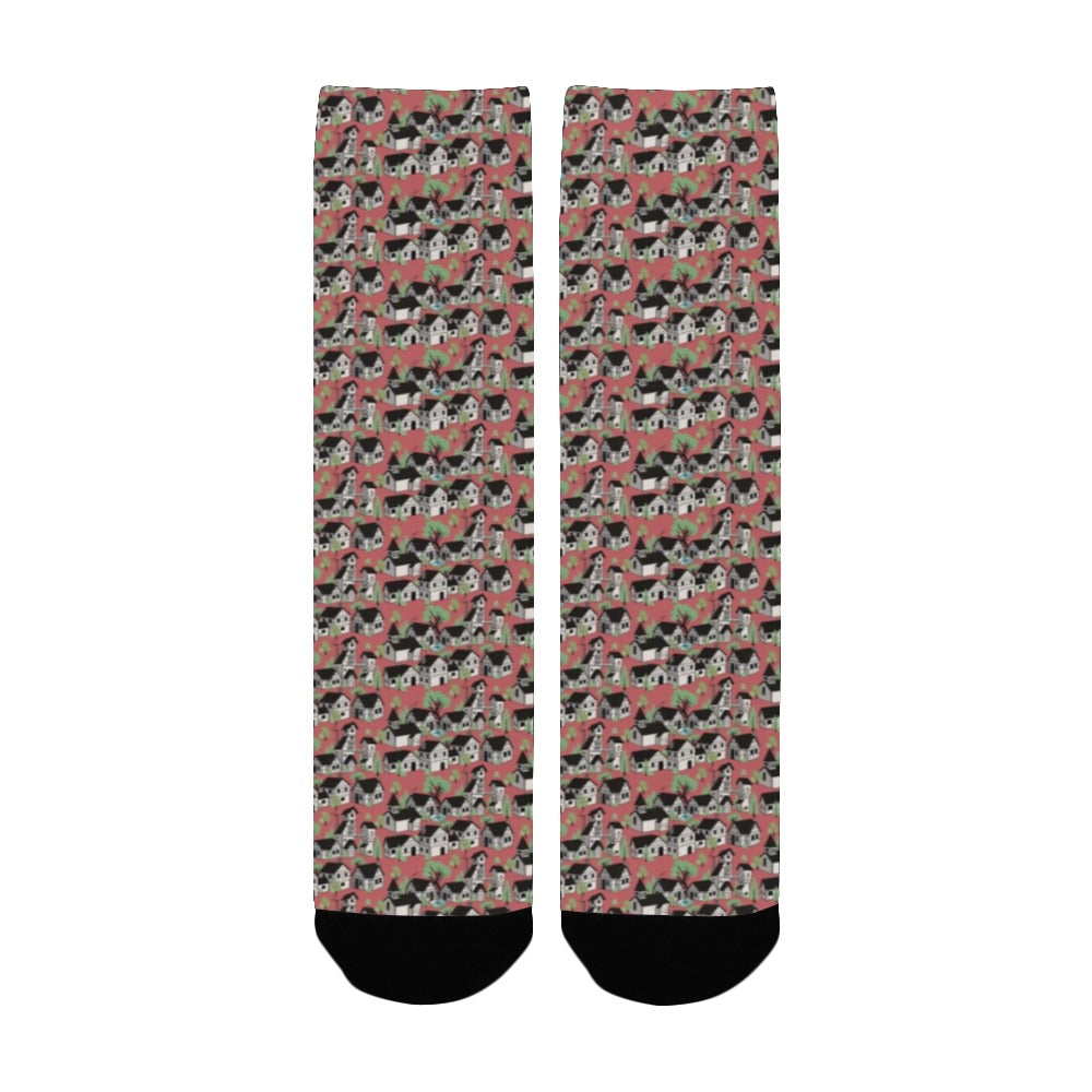 Medieval Village Women Socks