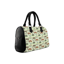 English Garden Boston Handbag