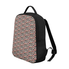 Medieval Village Nylon Fabric Backpack