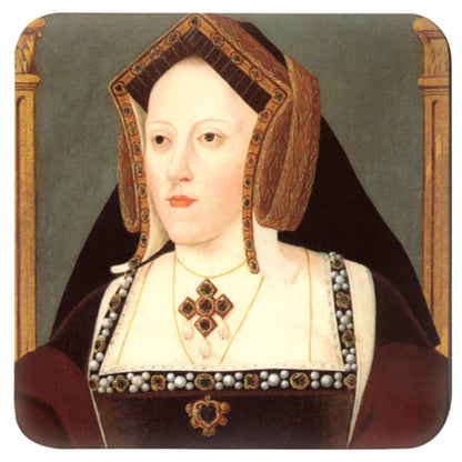 Six Wives Portraits Coaster Set